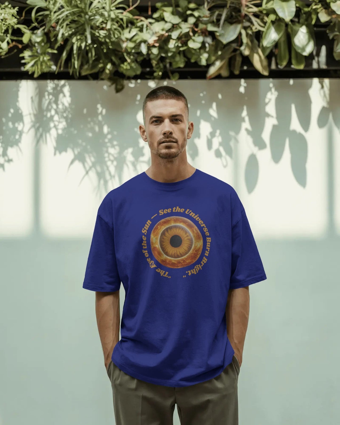 The Eye of the Sun- Men Oversize T-shirt