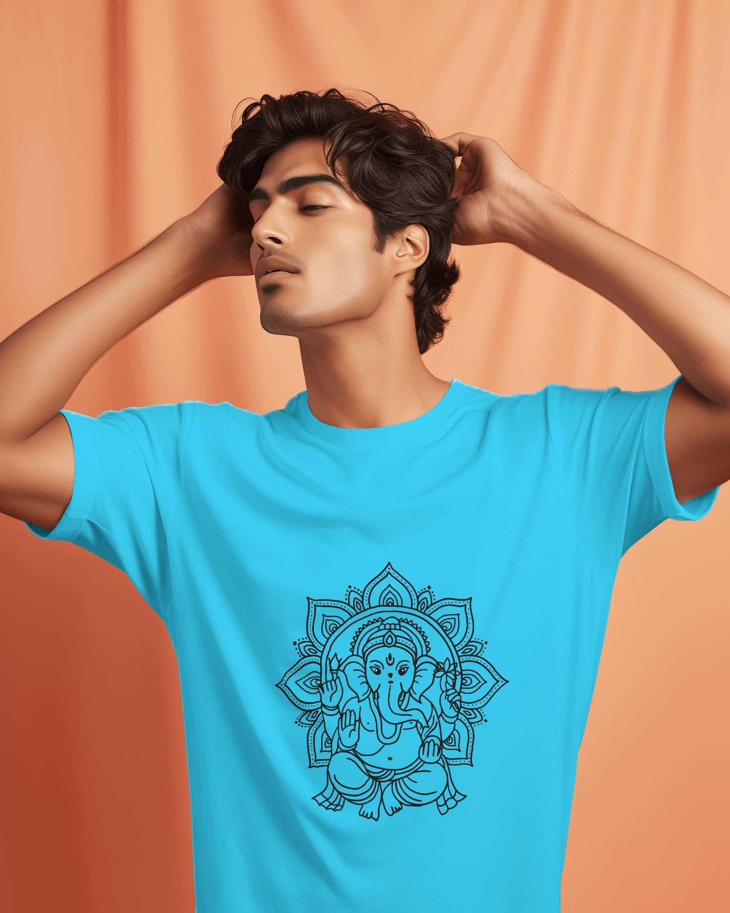 Ganesh Ji Line Sketch