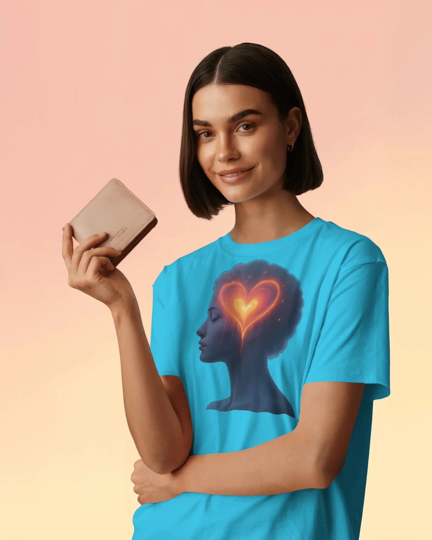 Brain O Brain-Women Half Sleeve Round Neck T-shirt