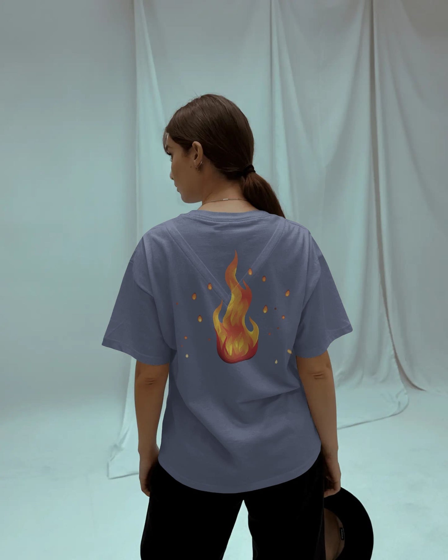 Fire- keep the flame alive- Women Oversize T-shirt