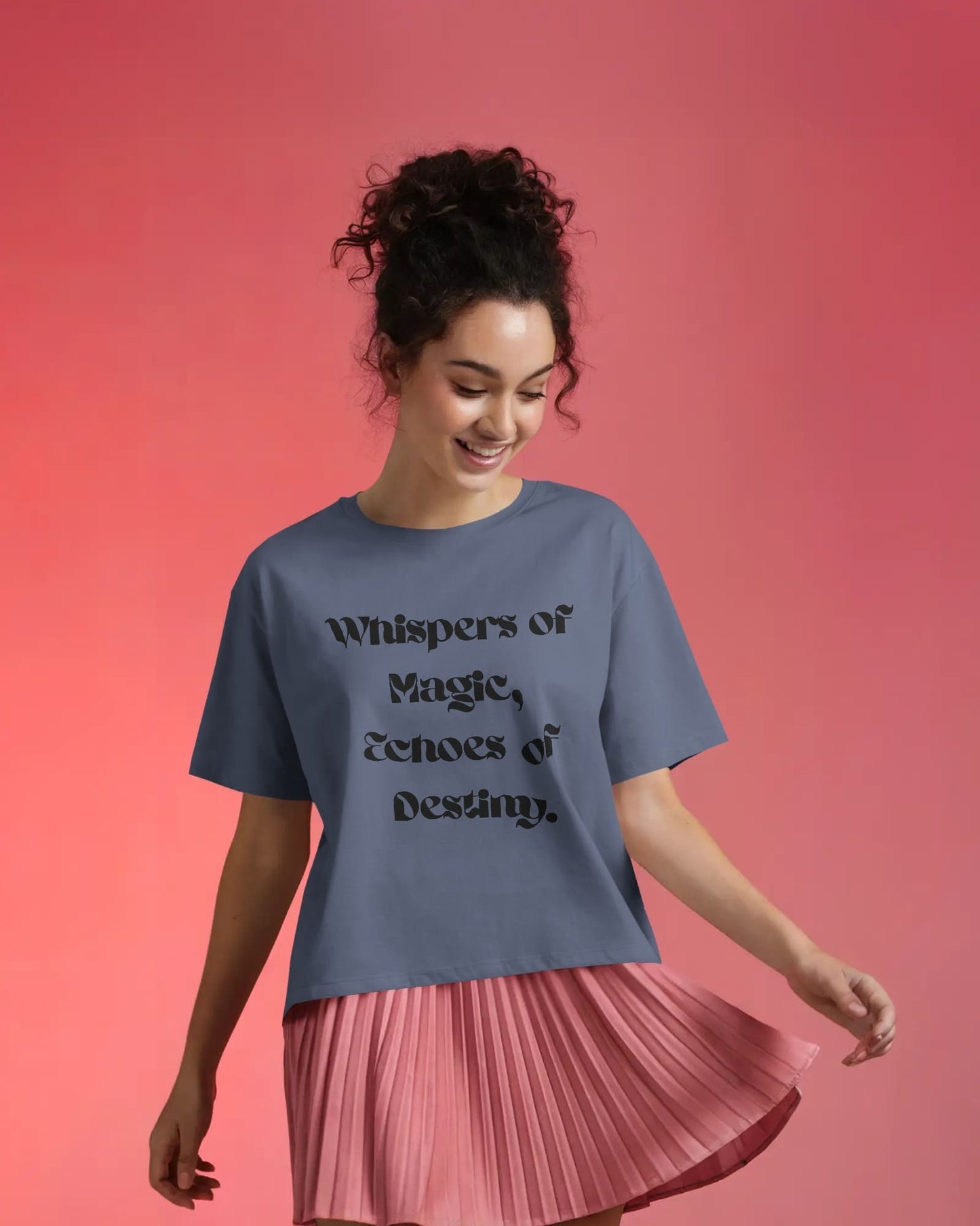 Whisper of Magic- Women Oversize T-shirt