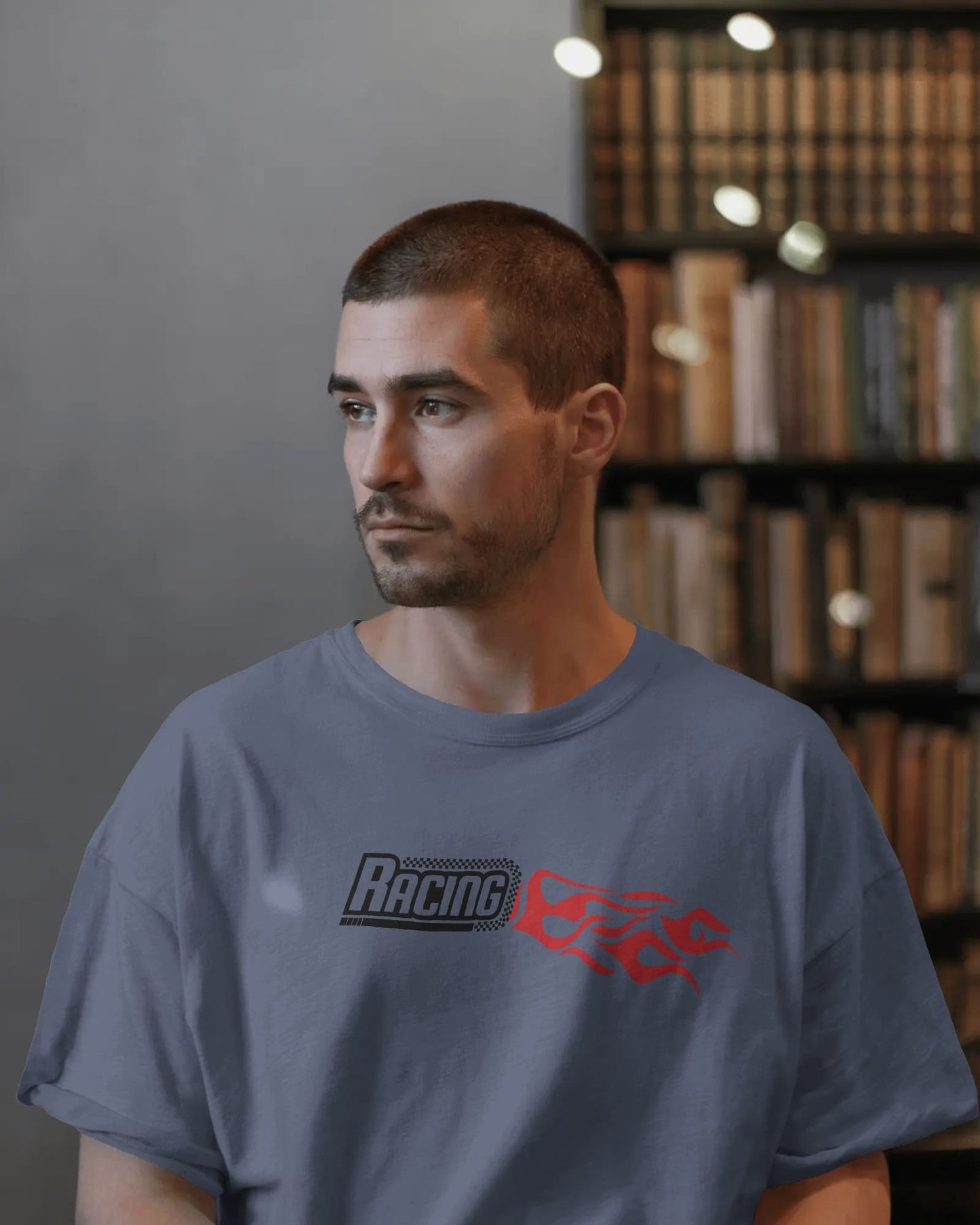 Racing car- Men Oversize T-shirt