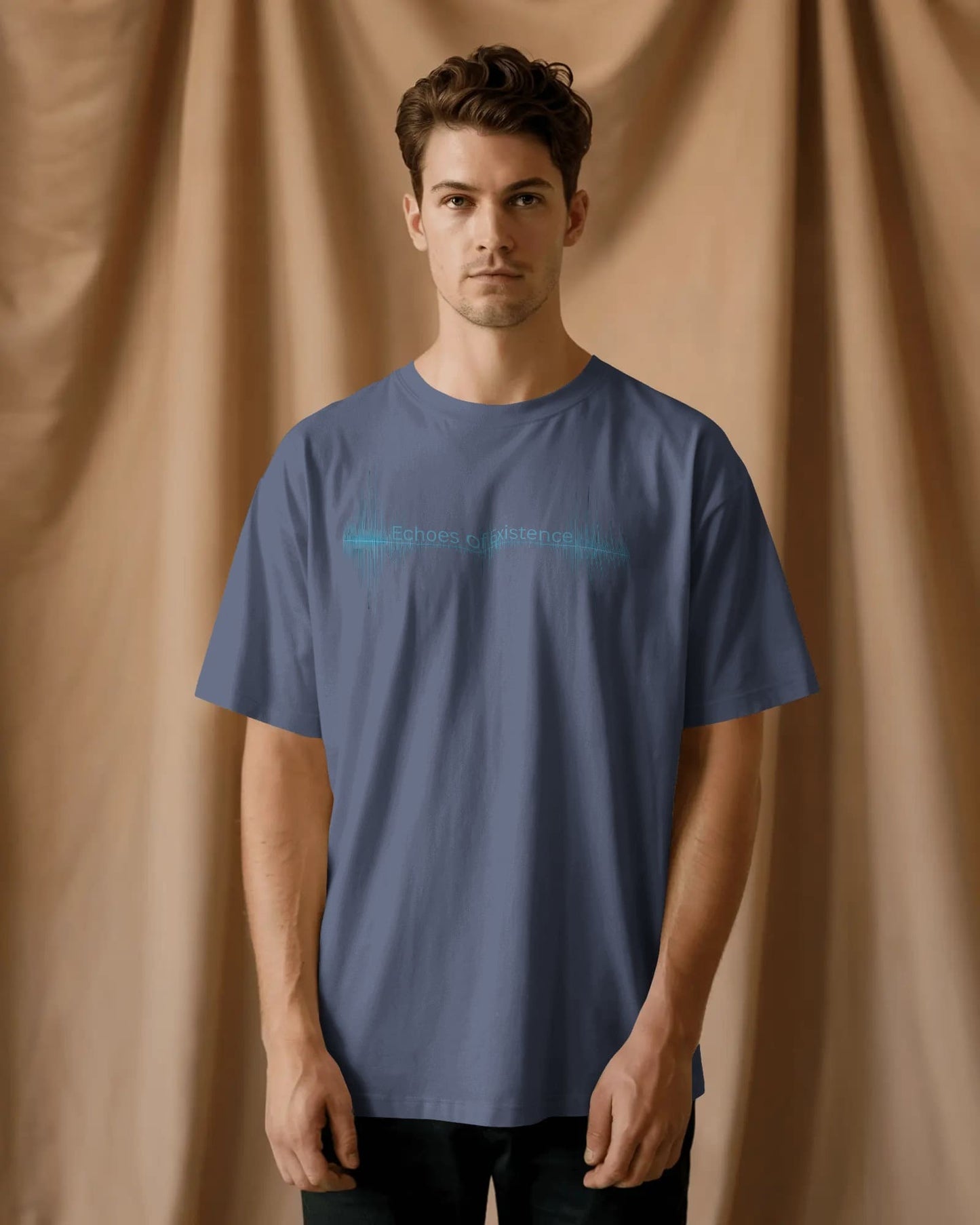 Echoes of Existence- Men Oversize T-shirt