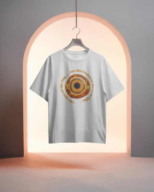 The Eye of the Sun- Men Oversize T-shirt