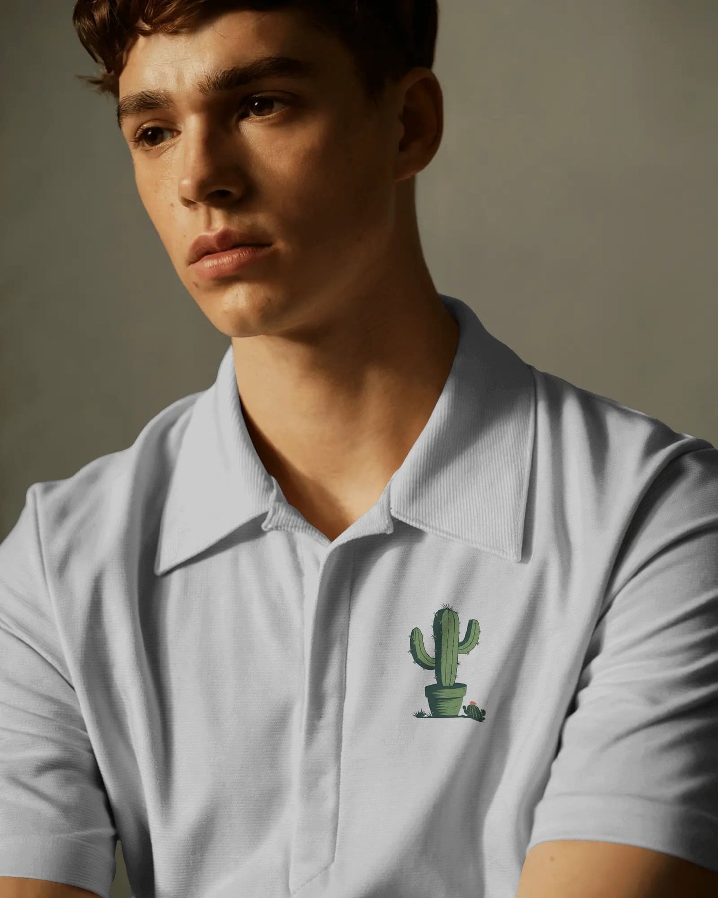 Catcus - Men Polo T-shirt