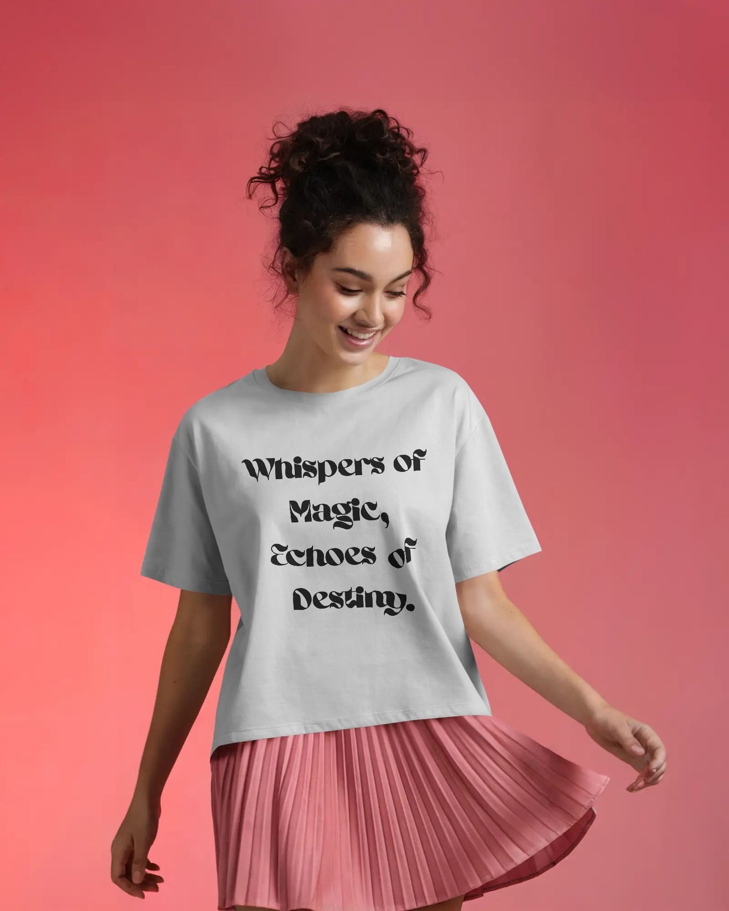 Whisper of Magic- Women Oversize T-shirt
