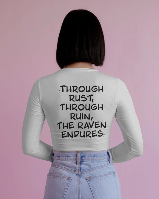 The Raven Endures- Women Full Sleeve T-shirt