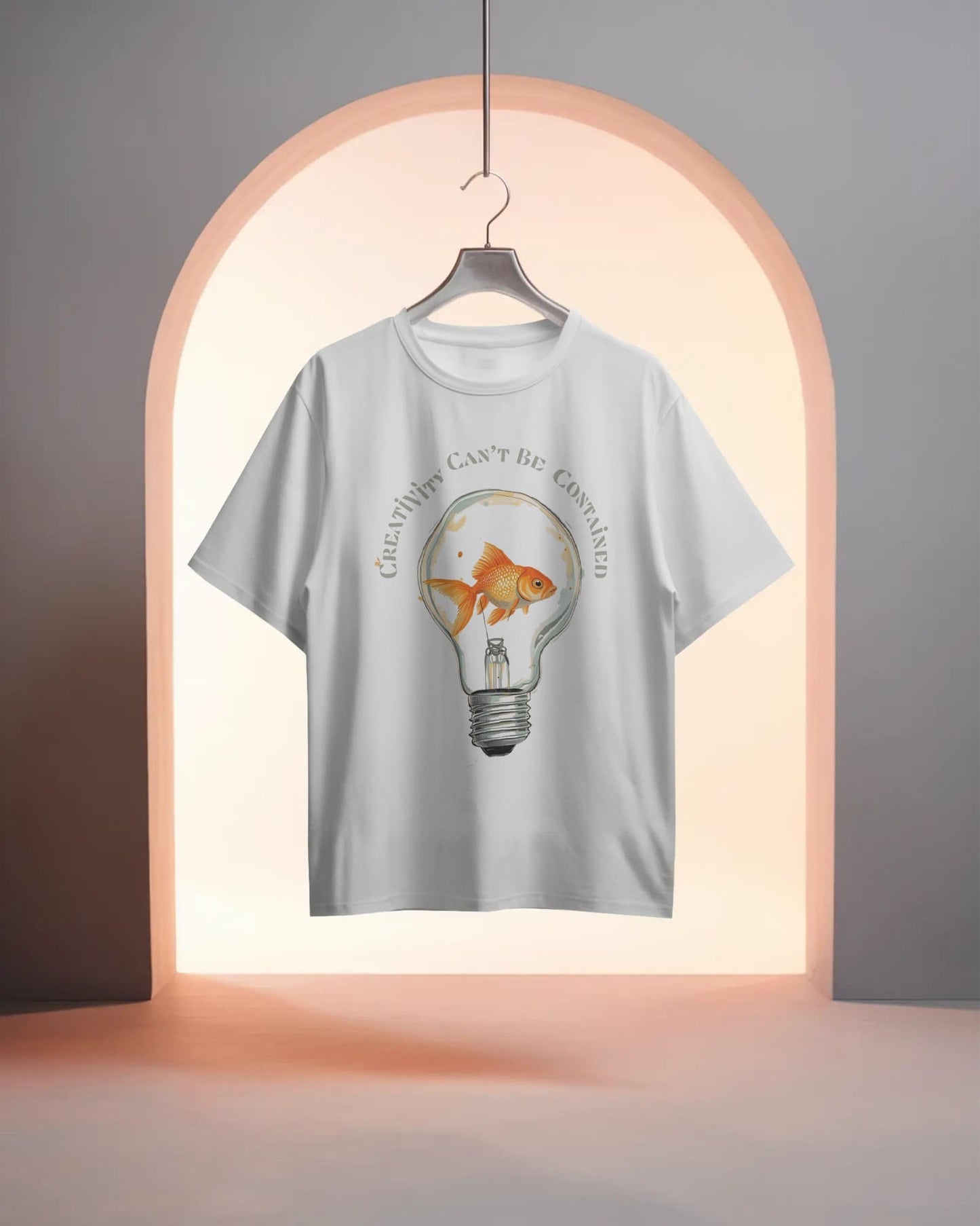 Creativity can't be contained- Men Oversize T-shirt