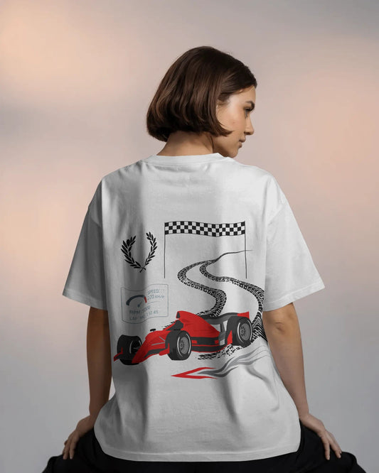 Racing car- Women Oversize T-shirt