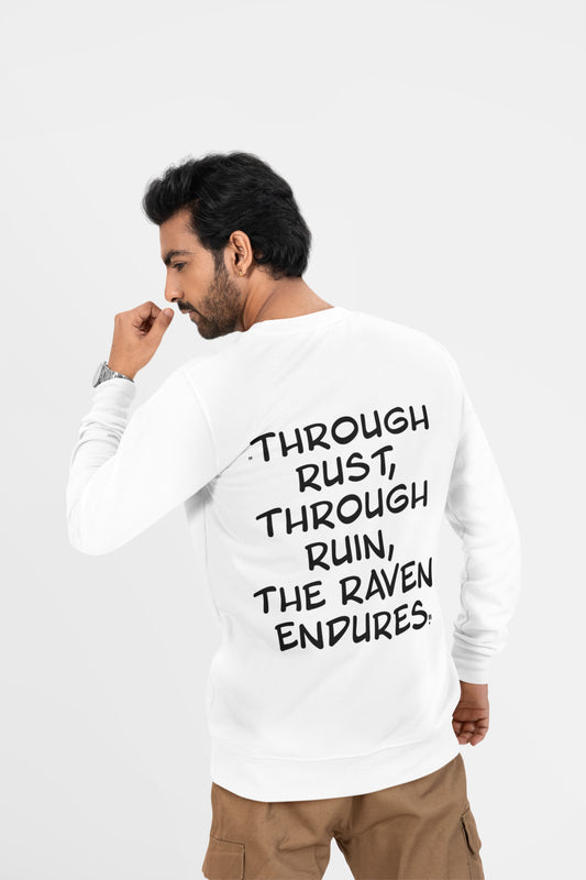 The Raven Endures- Men Full Sleeve T-shirt