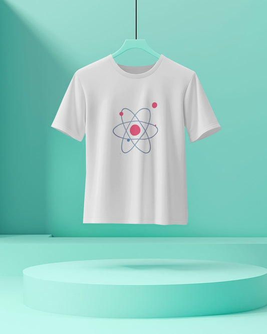 Atom Ring- Men Half Sleeve Round Neck T-shirt