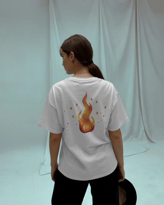 Fire- keep the flame alive- Women Oversize T-shirt