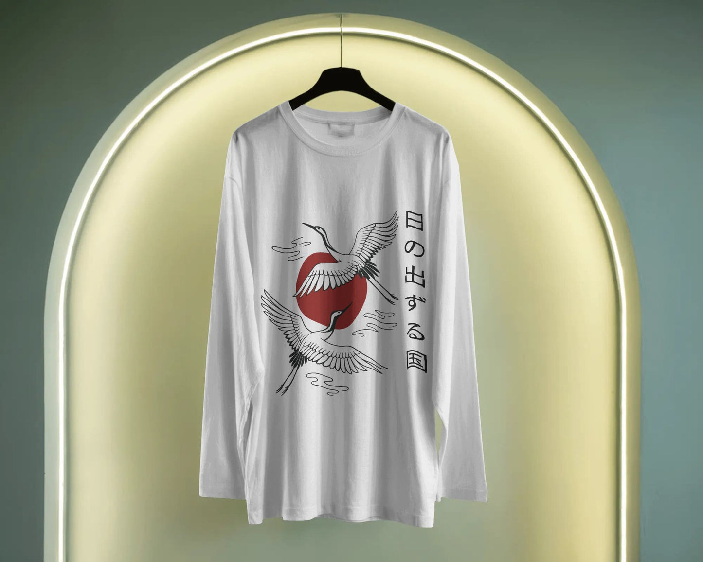 Land of Rising Sun- Men Full Sleeve T-shirt