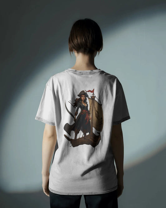 Rule The Tides- Women Half Sleeve Round Neck T-shirt