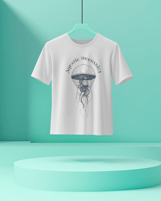 Aquatic Mechanics- Men Half Sleeve Round Neck T-shirt