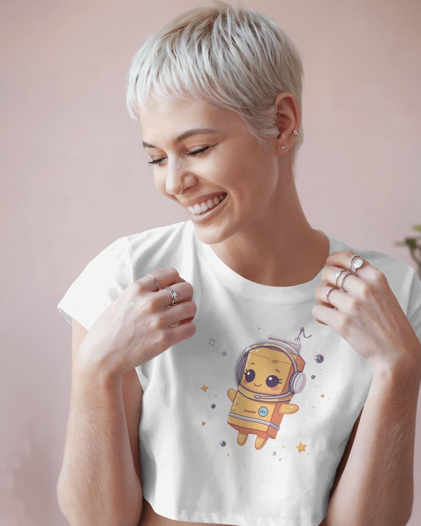 Cartoon Design- Crop Top