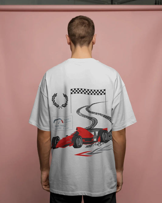 Racing car- Men Oversize T-shirt