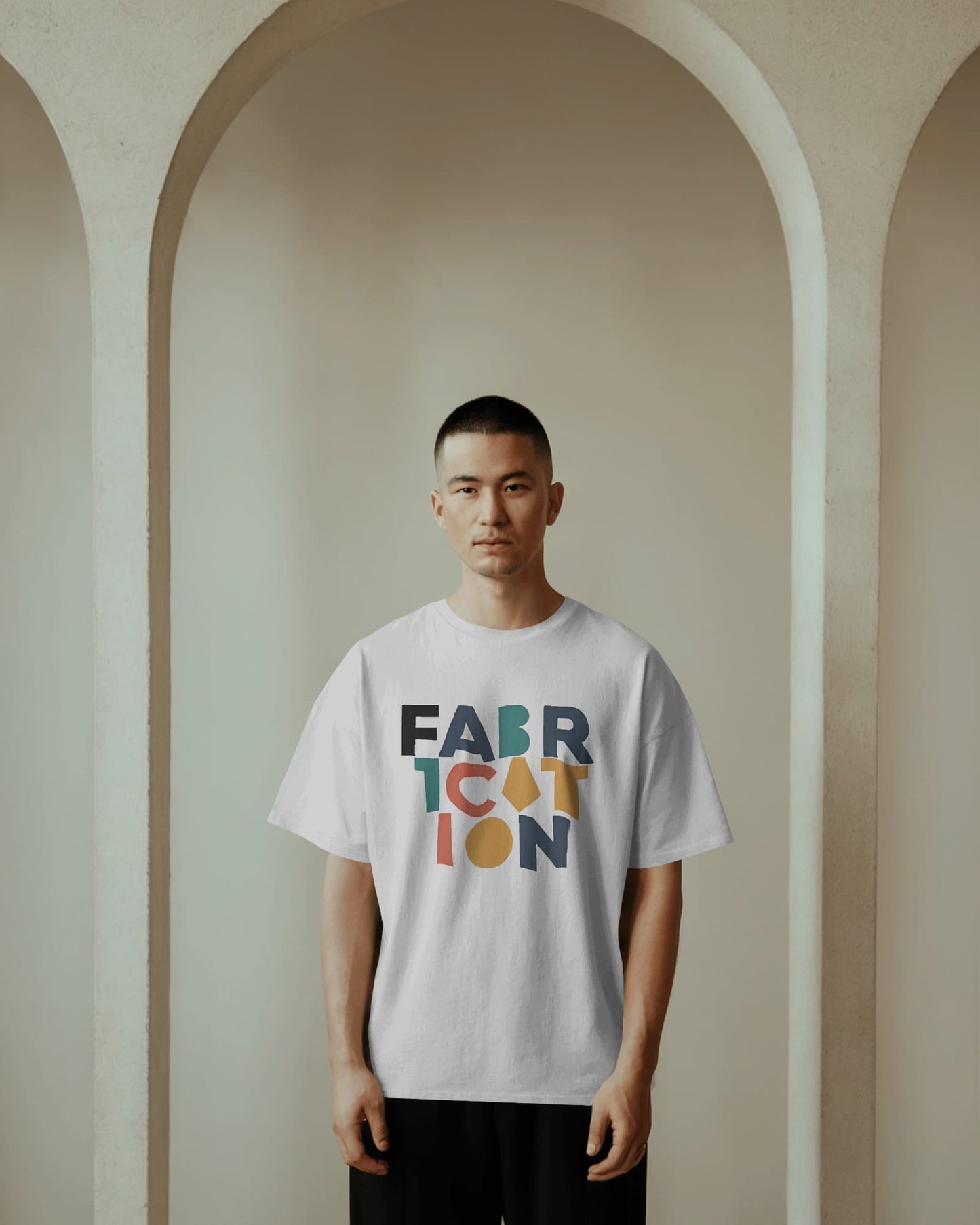 Fabrication Word Art- Men Oversize t-shirt