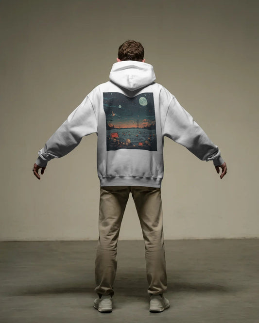Satellite Space- Men Hoodie