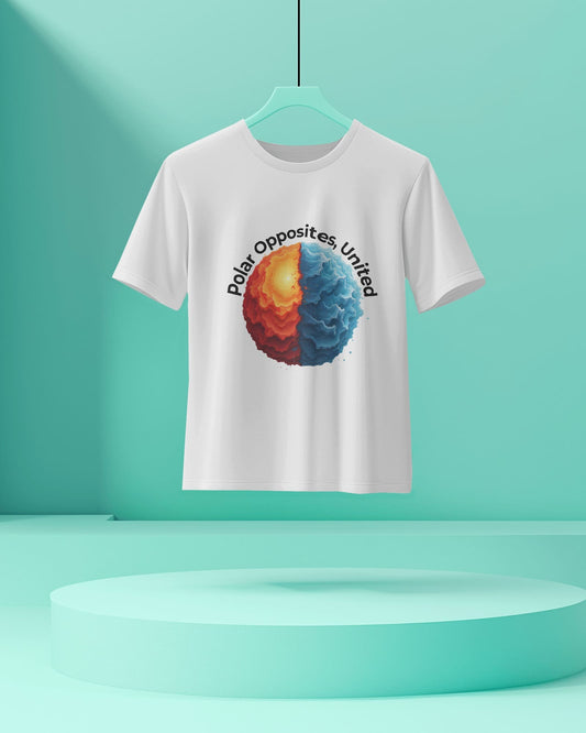 Polar Opposite- Men Half Sleeve Round Neck T-shirt