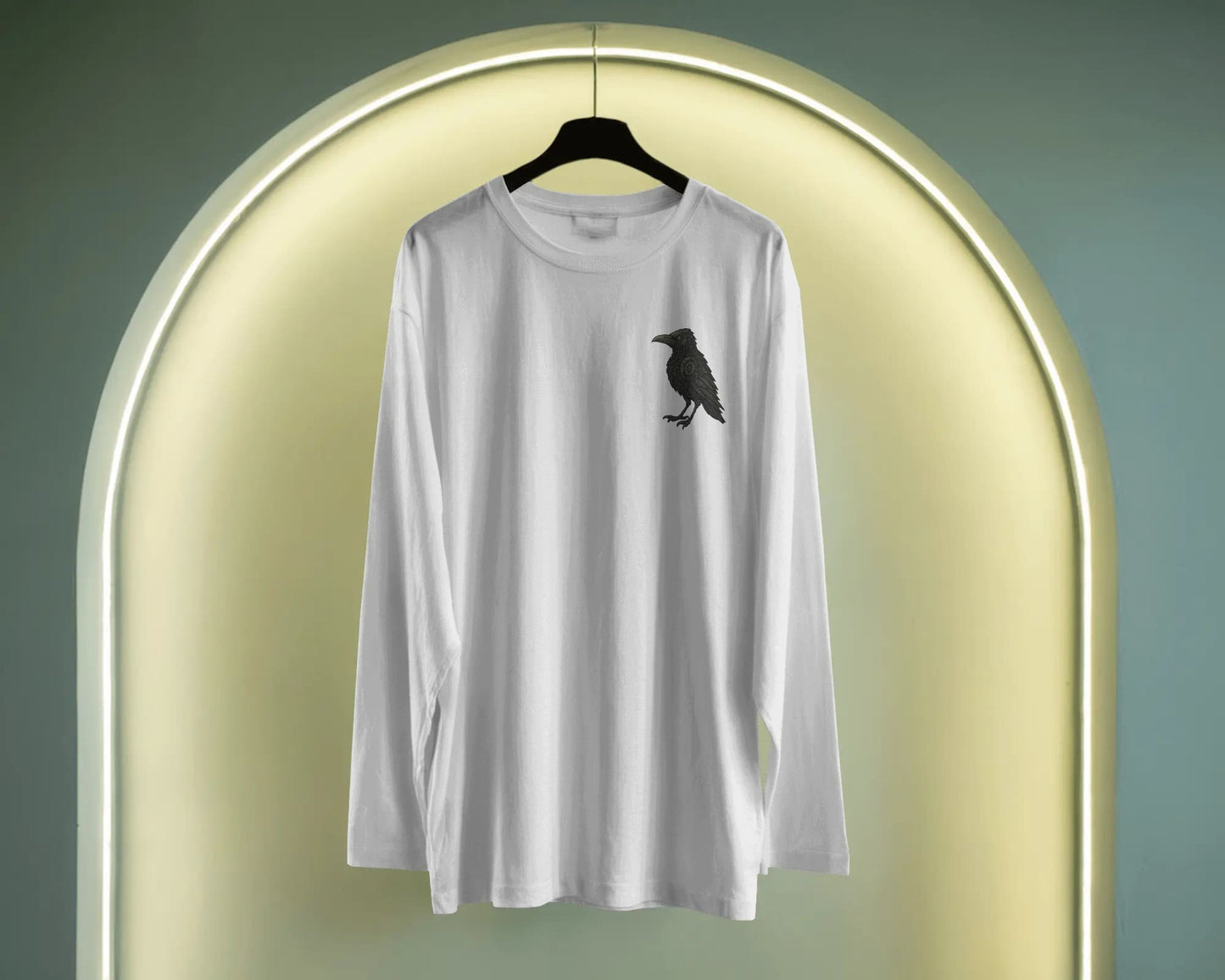 The Raven Endures- Men Full Sleeve T-shirt