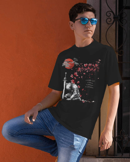 Knight Warriors- Men Half Sleeve Round Neck T-Shirt