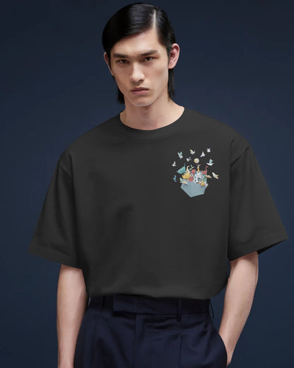 Pocket Animal- Men Oversize T-shirt