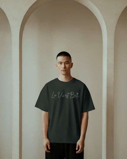 Life is beautiful- Men Oversize T-shirt