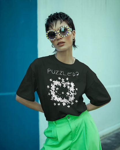 Puzzled- Women Oversize T-shirt