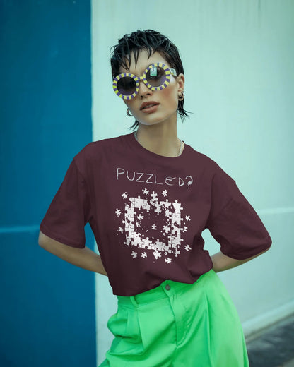 Puzzled- Women Oversize T-shirt