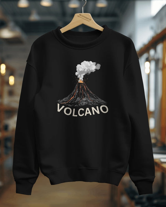 Volcano Eruption- Men Sweatshirt