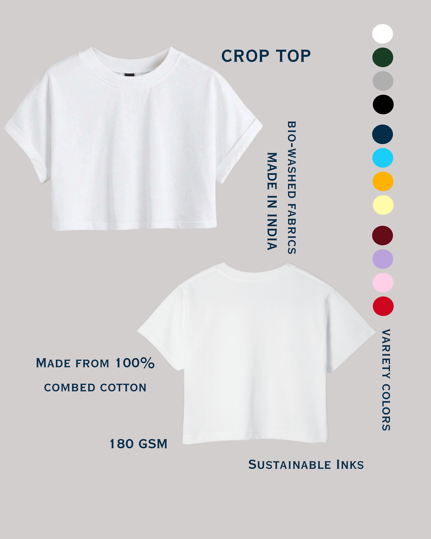 Cube- Crop Top