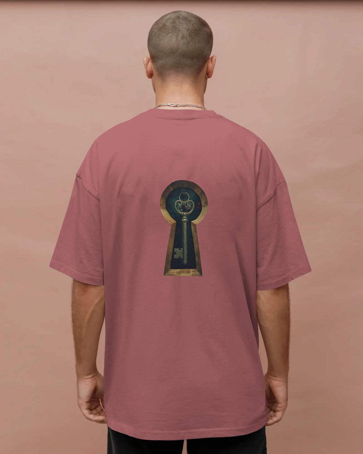 Key to my world- Men Oversize T-shirt