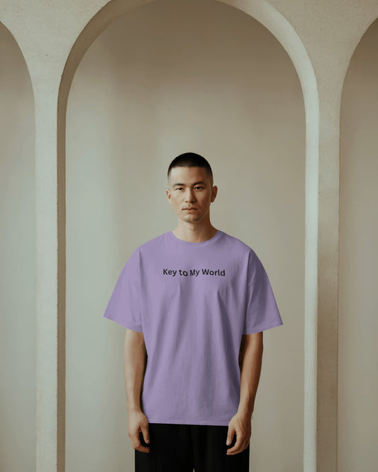 Key to my world- Men Oversize T-shirt