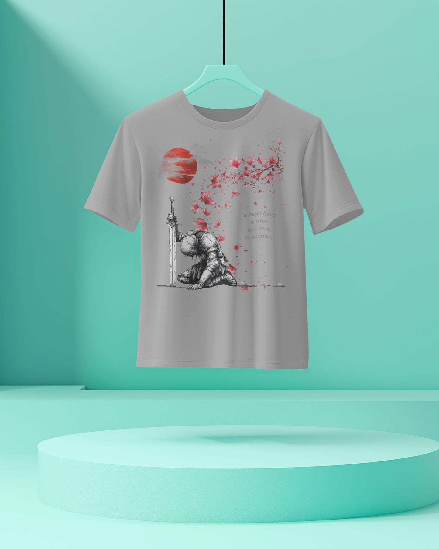 Knight Warriors- Men Half Sleeve Round Neck T-Shirt