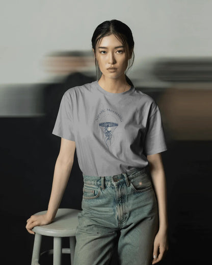 Aquatic Mechanics- Women Half Sleeve Round Neck T-shirt