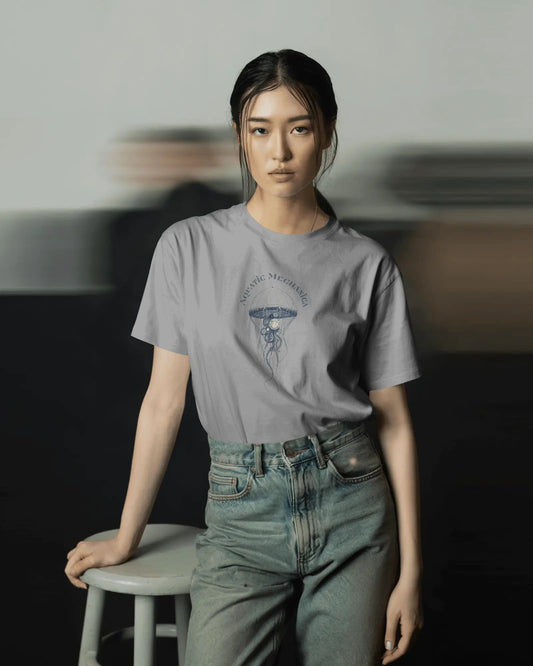 Aquatic Mechanics- Women Half Sleeve Round Neck T-shirt