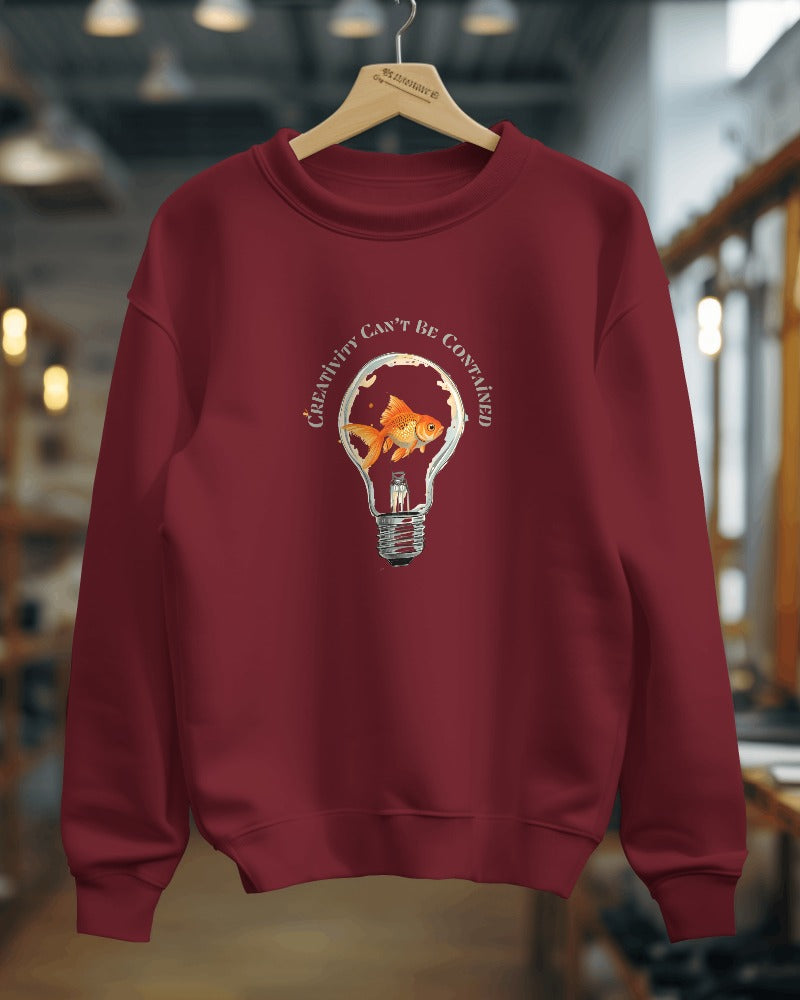 Creativity Can't be Contained- Men Sweatshirt