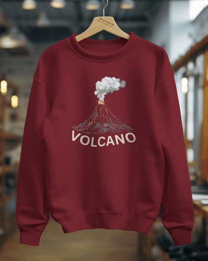Volcano Eruption- Men Sweatshirt