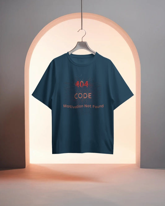 Error 404 Code- Women Oversize T-shirt