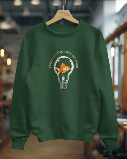 Creativity Can't be Contained- Men Sweatshirt