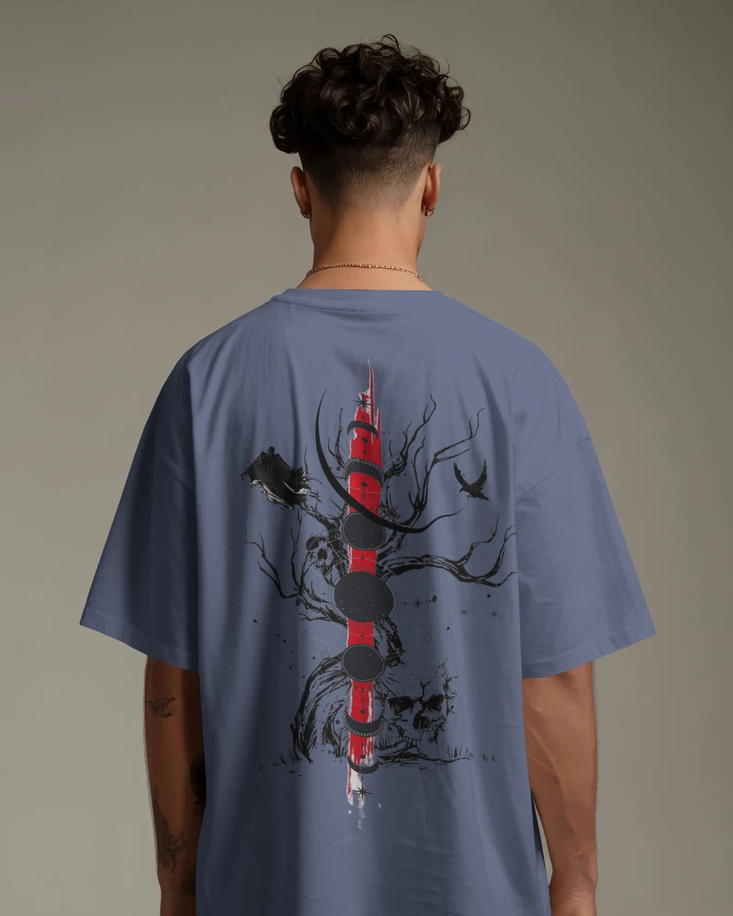 Where Time Stops- Men Oversize T-Shirt