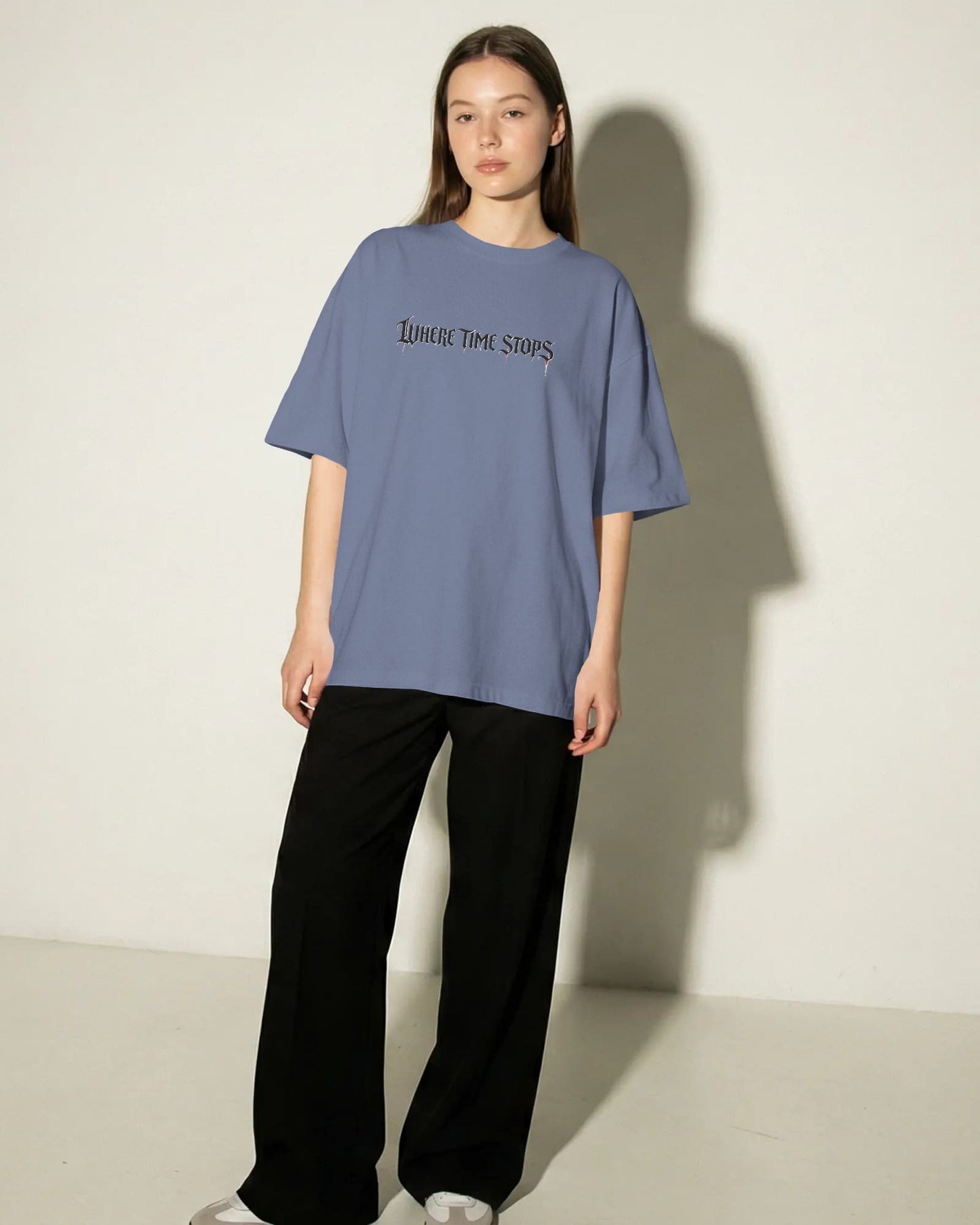 Where Time Stops- Women Oversize T-Shirt