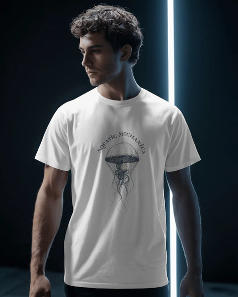 Aquatic Mechanics- Men Half Sleeve Round Neck T-shirt