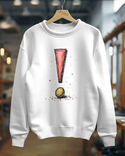 Exclamatory Mark-Women Sweatshirt