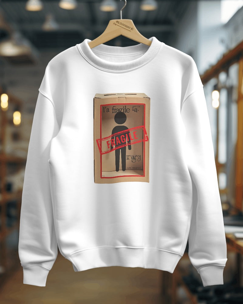 Fragile- Men Sweatshirt