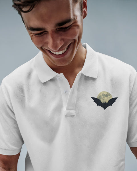 Moon view - Men Polo T- shirt