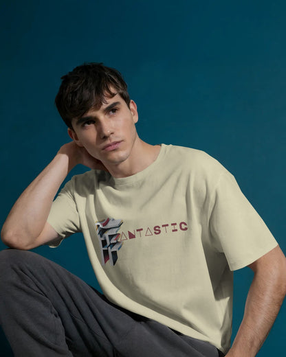 Fantastic- Men Half Sleeve Round Neck T-shirt