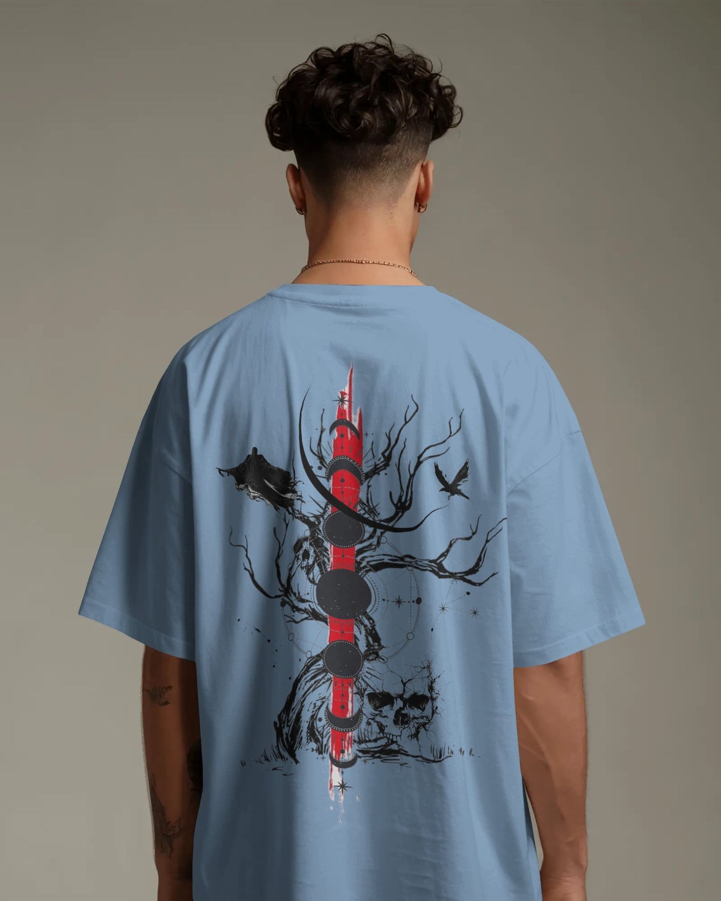 Where Time Stops- Men Oversize T-Shirt
