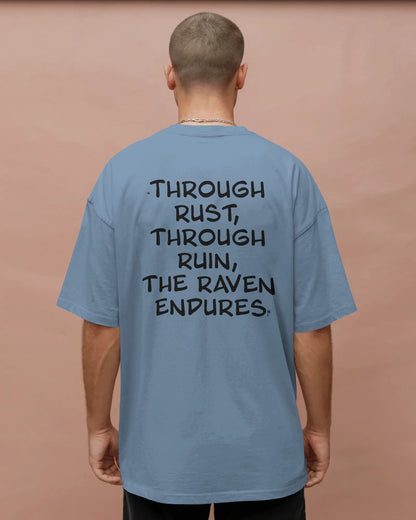 The Raven Endures- Men Oversize T-shirt